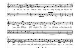 New Purcell song added to Sheet music